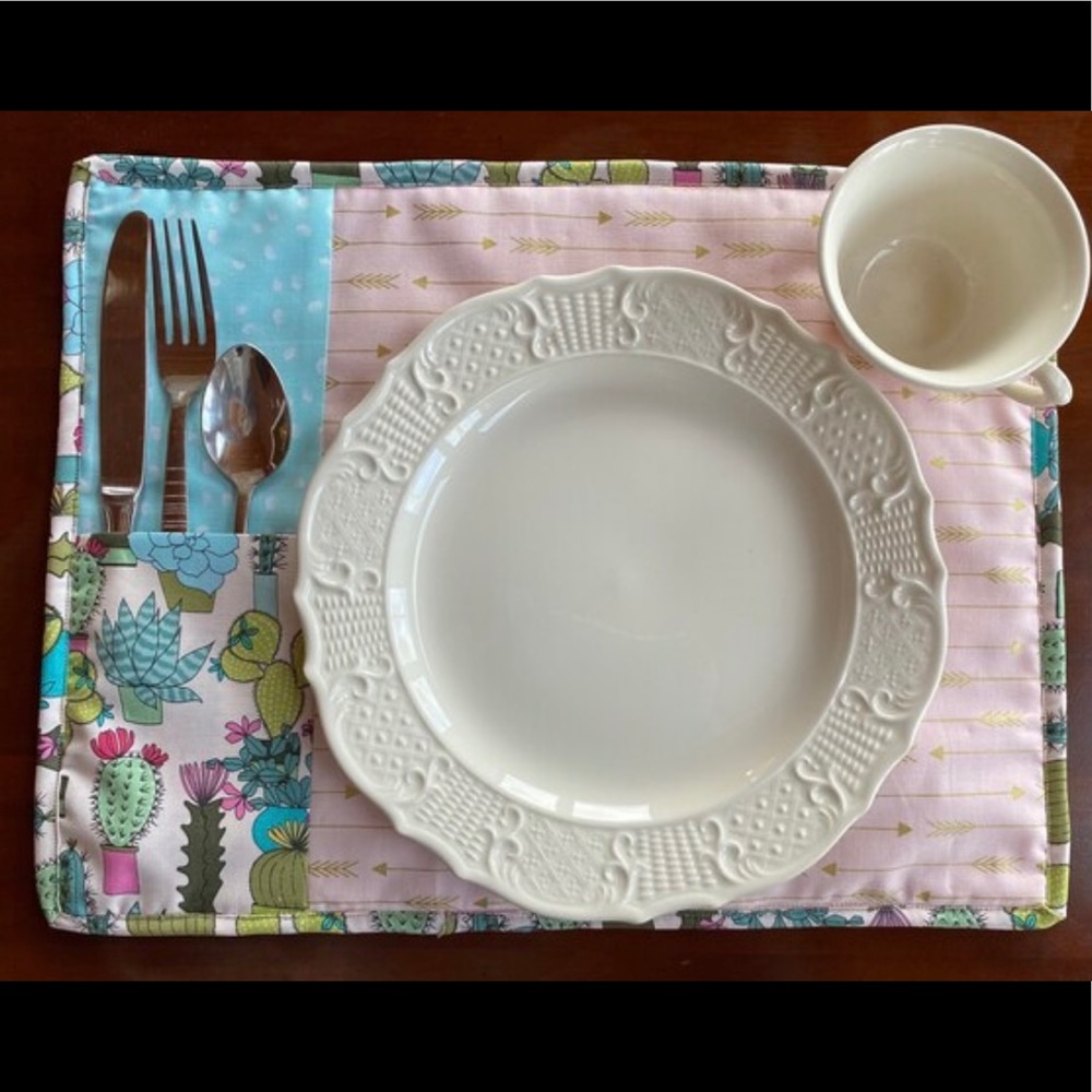 Placemats reversible set